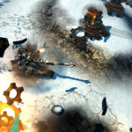 Steel Legions - Phoenix Empire war machine destroys marauders